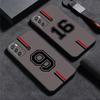 FootBall Number Case for Motorola Moto G73 G50 G51 Edge 20 Pro 30 Lite G53 G30 G22 Edge40 G71 G52 G32 G60s Phone Cover