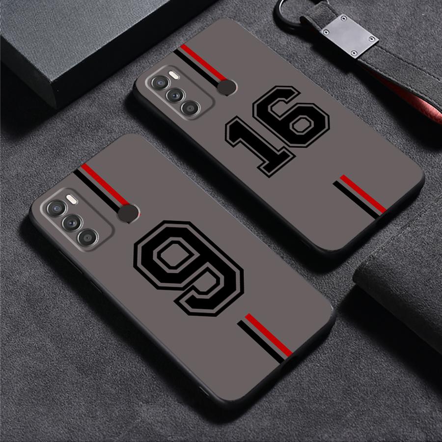 FootBall Number Case for Motorola Moto G73 G50 G51 Edge 20 Pro 30 Lite G53 G30 G22 Edge40 G71 G52 G32 G60s Phone Cover