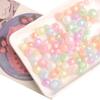 20-50pcs/bag Acrylic Luminous Round Beads DIY Bracelet Necklace Earrings Jewelry Accessories