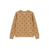 MLB Boston Red Sox Diamond Pattern Crewneck Knit Vintage Sweatshirt Unisex sweatshirt Light-Camel 3AMTM0134-43CAL