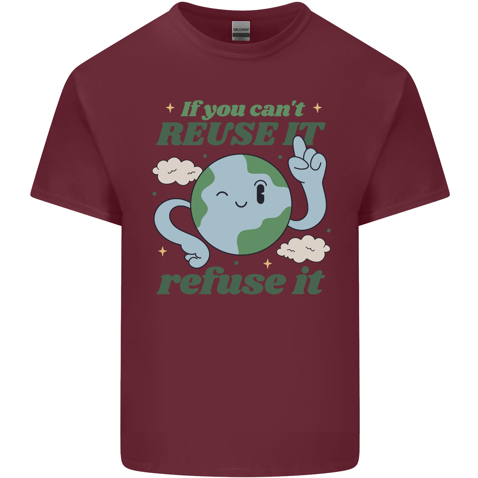 Reuse It Recycle Climate Change EnvironUnisext Unisexs Light Cotton TShirt S