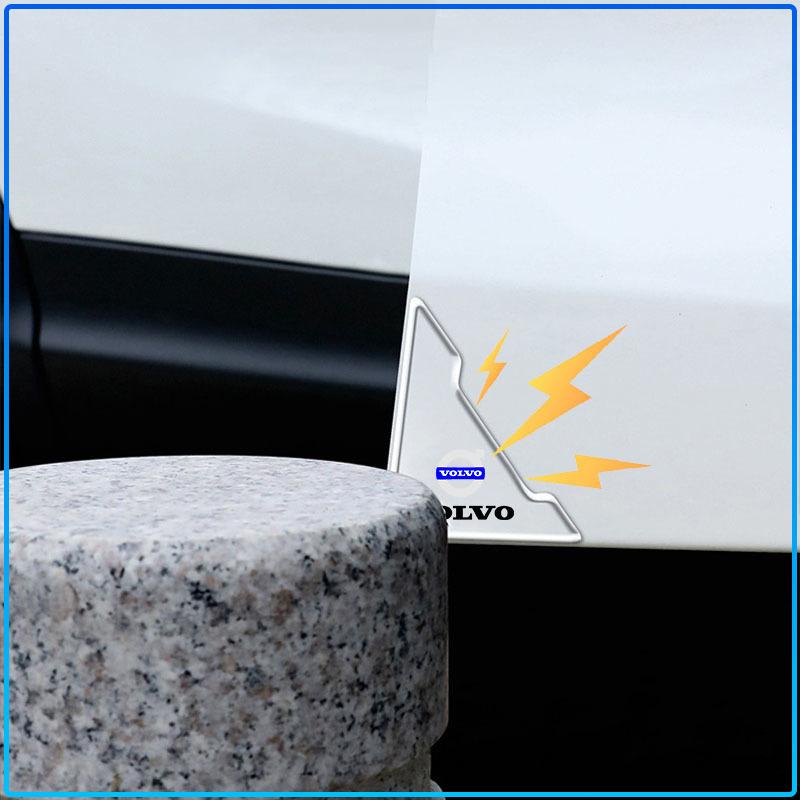 2Pcs Transparent Car Door Corner Cover Anti-Scratch Protection Sticker For Volvo XC60 XC90 S60 S80 S40 V40 V60 V70 V50 XC70