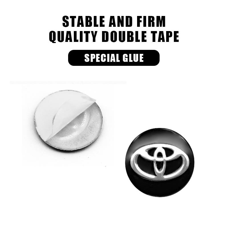 Autocolante cu Logo pentru Stilizarea Mașinii 14mm Emblema Insignă Accesorii Pentru Toyota Corolla Prius Auris CHR Land Cruiser Camry Avalon