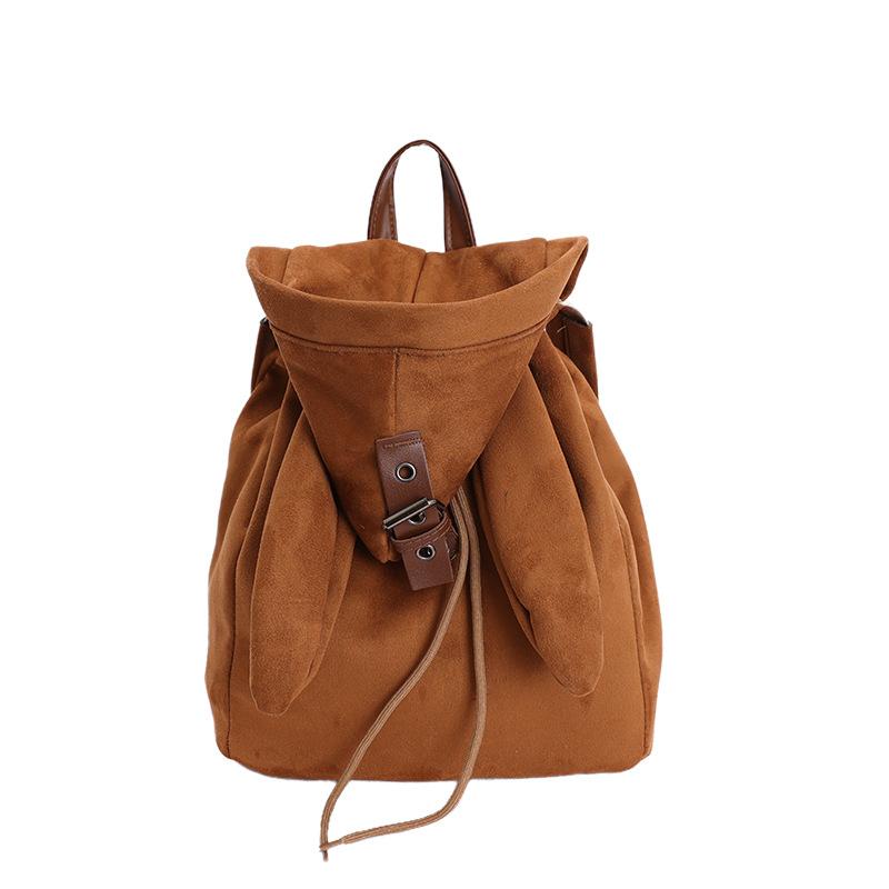 

2025 new autumn and winter lamb wool rabbit backpack women s high-end fashion niche small backpack cute fur bag