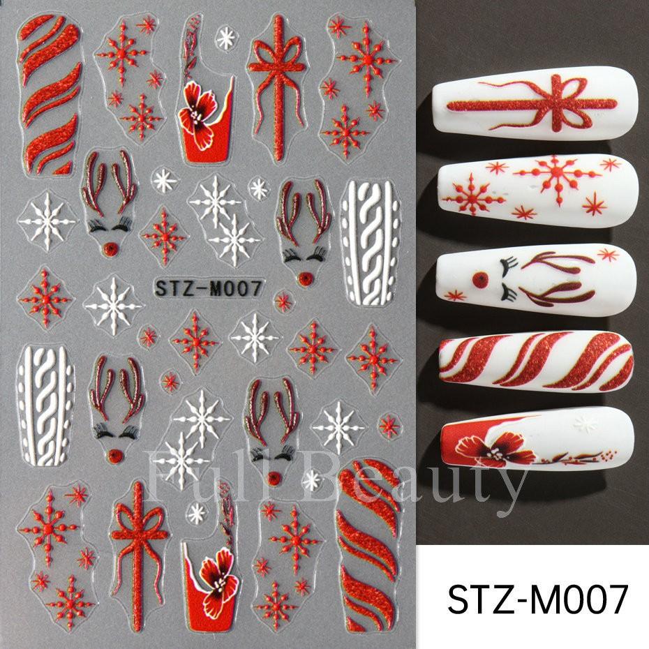 1PC Instagram-worthy Miniature Cartoon Aurora Ribbon Bow Nail Sticker, Nail Art Sticker, Holiday Gift