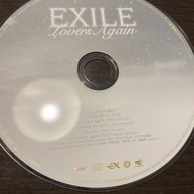 CD EXILE - Lovers Again RZCD45520 Rhythm Zone 2007 Japan Japanese Pop/Rock Used