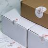 Minimalist Floral Adhesive Sealing Stickers for Gift Wrapping Decoration and Sealing Labels