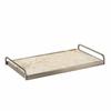 Furred Decorative Storage Tray Metal Finish Frame with SoftLining Lining LowProfile for