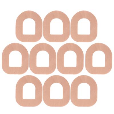 10 ks Lepicí náplast Vodotěsná Odolná proti potu Předřezané Náplasti pro CGM pro Test glukózy v krvi