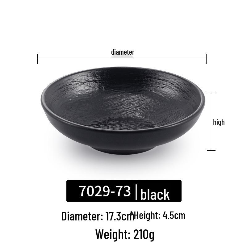 Japanese Melamine Mushroom Hat Salad Bowl: Creative Shallow Artistic Tableware for Rice, Soup, Noodles, and More