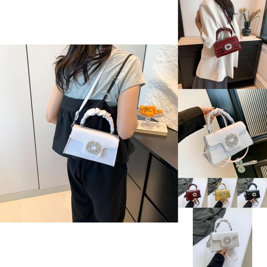 Chic Street Style Casual Handbag For Women Elegant Designer Shoulder Crossbody