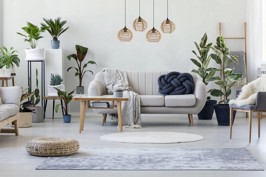 Hanging Lamp, Ceiling Chandelier, Wooden, Led Lampshade