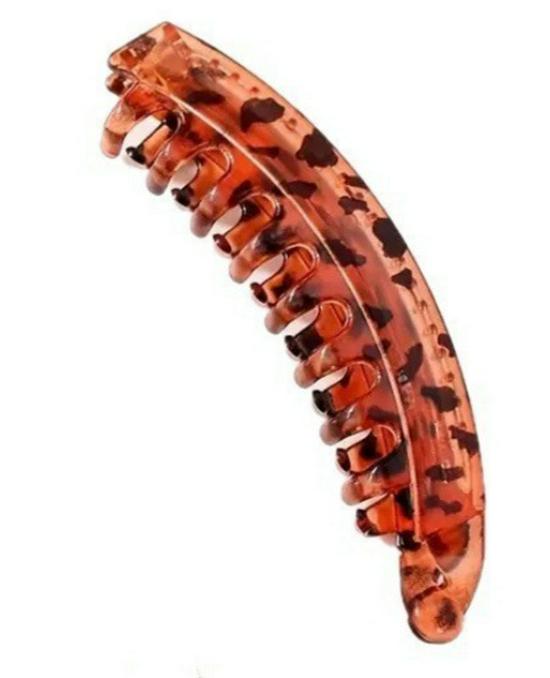 13 cm große Bananen-Haarspange – einfache vertikale Pferdeschwanz-Haarnadel für den Hinterkopf