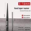 High-Speed Steel Taper Reamer - Straight Handle, Hexagonal Cone, High Hardness for Woodworking and Metal Expansion