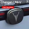 For Changan UNI-V UNIV UNI-T CS75 Plus Decorative Car Head 7pcs Logo Cover Sticker Modified Cars Emblems Tuning Parts Accesorios