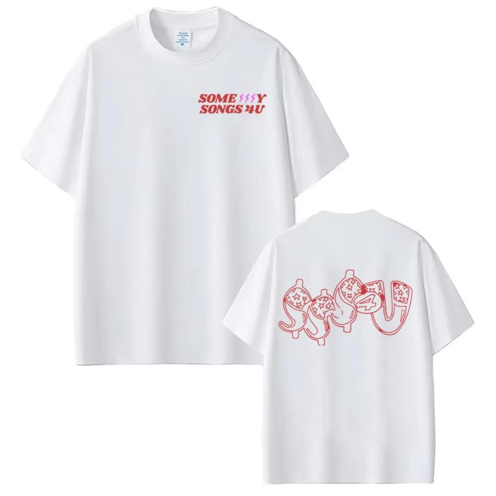 Raper PARTYNEXTDOOR & Drake Some Sexy Songs 4 U 2025 T-shirt Odzież męska damska Casualowa bawełniana koszulka z krótkim rękawem Streetwear