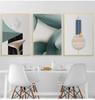 Modern Green Geometric Abstract Canvas Painting Posters and Prints Wall Art Pictures for Bedroom Living Room Nordic Home Decor