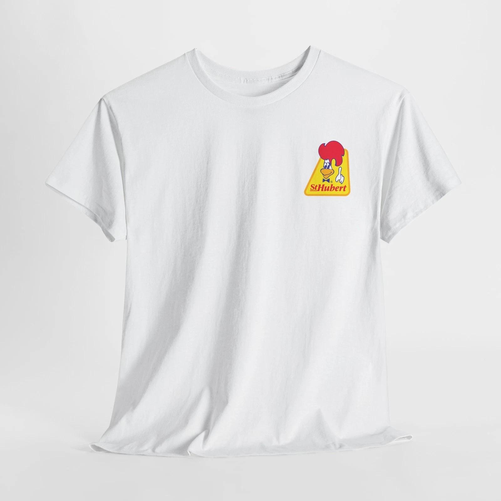 

St Hubert Canada Rotisserie Chicken Comfort Food Gildan Unisex Heavy Cotton Tee M