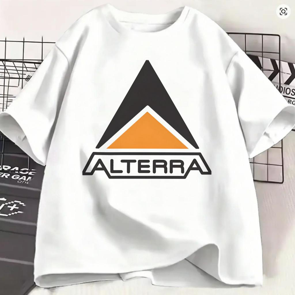 Unisex Subnautica 2 T Shirt Alterra 100 Cotton Clothing Amazing Short Sleeve O Neck Tees Gift Idea Tshirt