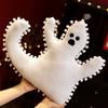 Ghost Plush Pillow Stuffed Toy Cushion Soft Halloween Scene Decor 45cm White