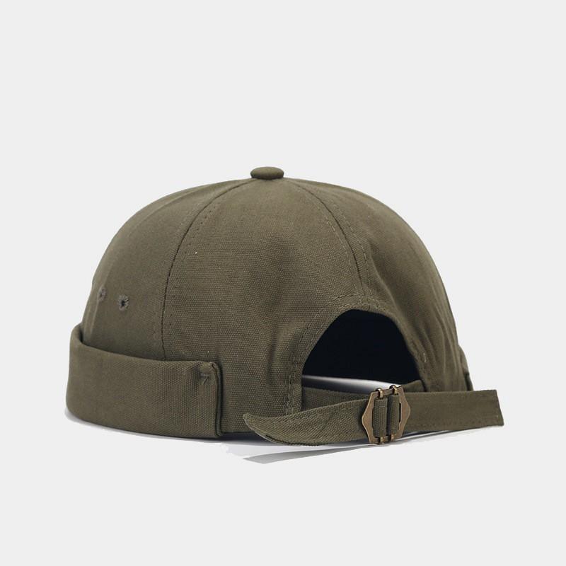 Unisex Vintage Flat Cap Cotton Adjustable Hat Streetwear Hip Hop Casual Wear