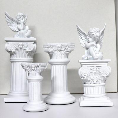 Resin Roman Column Ins Photo Props Wedding Candle Decoration Set Plaster Statue Shooting Photography Decoration