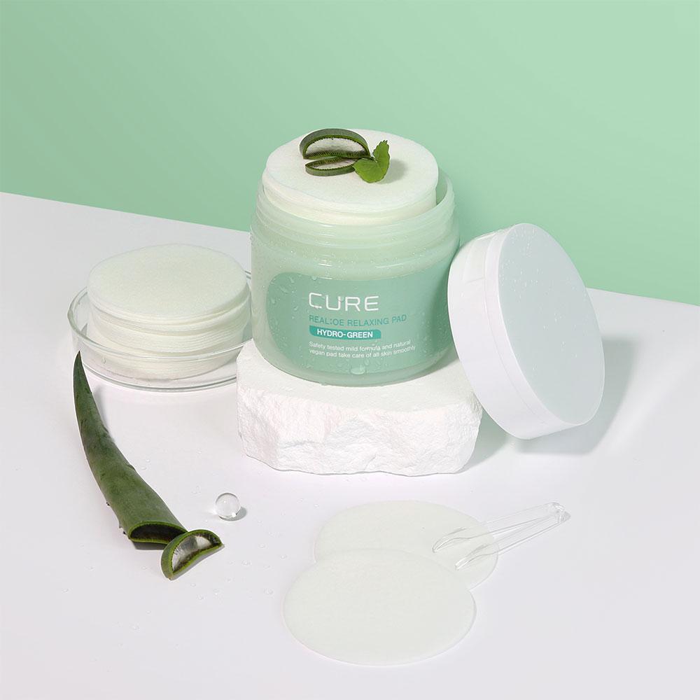 Kim Jeong Moon Aloe Relaxing Pads (60 sheets, 2 packs)