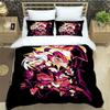 Anime Bettbezug Kissenbezug Bettwäsche Set H-Helluva Boss Erwachsener Junge Mädchen Schlafzimmer Dekoration Kinder Einzel Doppel Große Größe