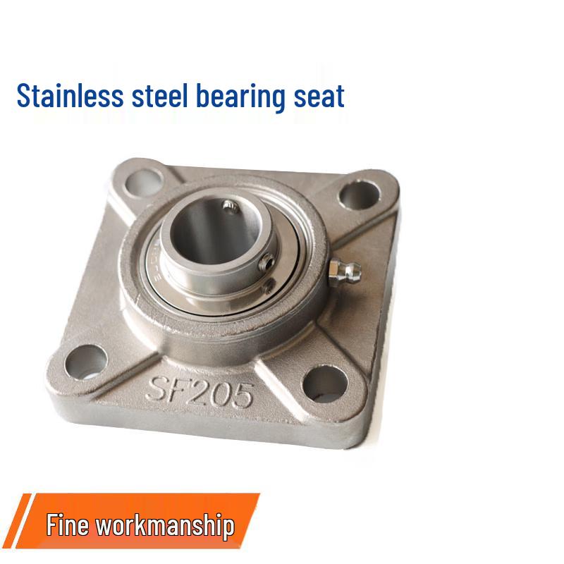 

Stainless Steel Square Flange Bearing Unit SUCF210