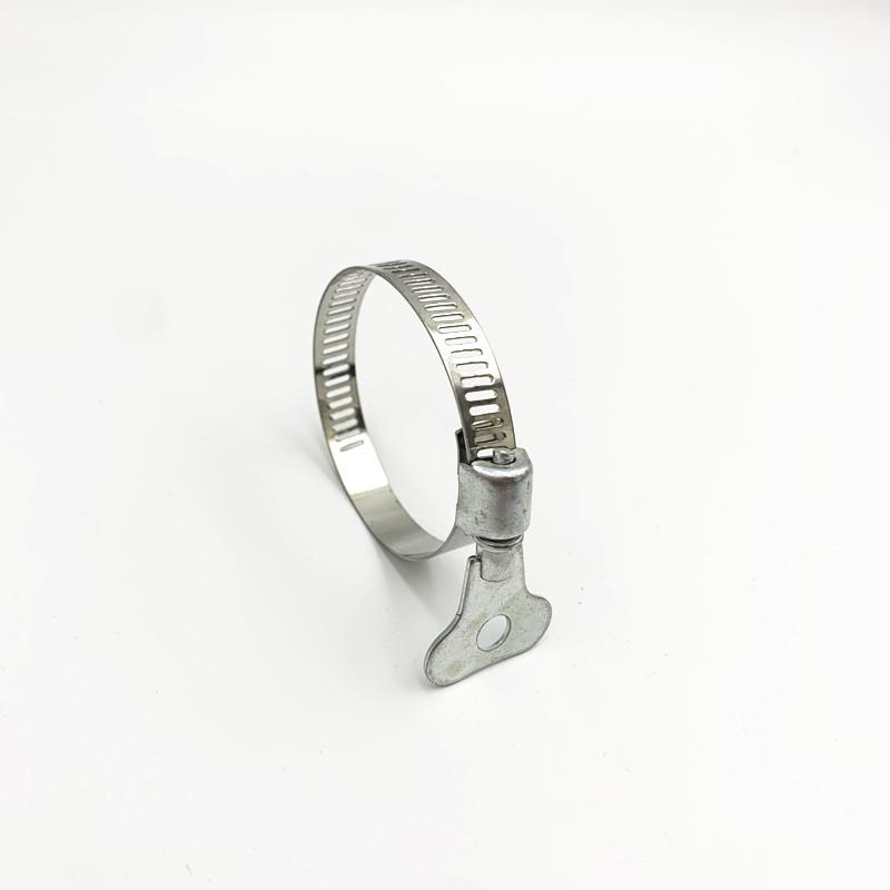 Colier pentru furtun din oțel inoxidabil, stil american, strâns manual, pentru țevi de apă