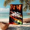Custom Name Ultra-Soft Beach Towel with Fast & Furious Theme,Ideal for Pool - Camping, Diving - Perfect Travel Essential, Vibrant Beach Towel.