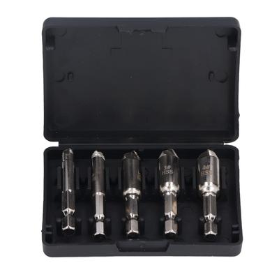 5-teiliges Set Schraubenausdreher Hochgeschwindigkeitsstahl vernickelt Bolzenausdreher für abgebrochene Schrauben