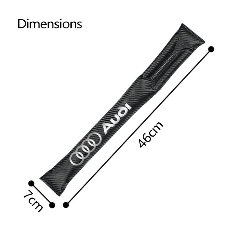2026 Hot 1/2pc Car Seat Gap Plug Filler Auto Styling for Qaz13 Q7 A3 A4 B5 B6 A3 8P 8V 8L A5 A6 C6 C5 A7 Q3 TT RS4 Car Accessorie Interior