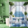 Screen Scenery Bathing Curtain  Bathroom Shower Curtain Waterproof With 12 Hooks Home Deco Free Ship