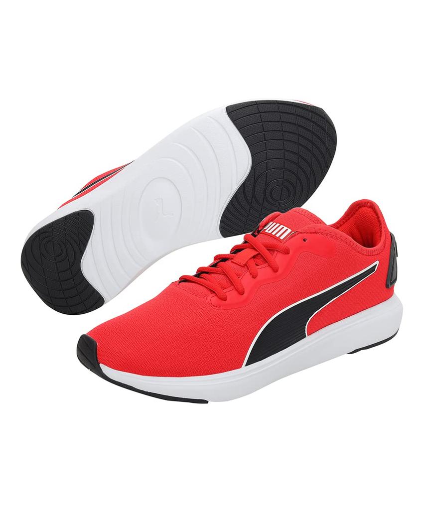 Puma SOFTRIDE Cruise Running 2022 High Risk Size cm Sneakers, Spring/Summer Colorway, Red/Puma Black, 26.5