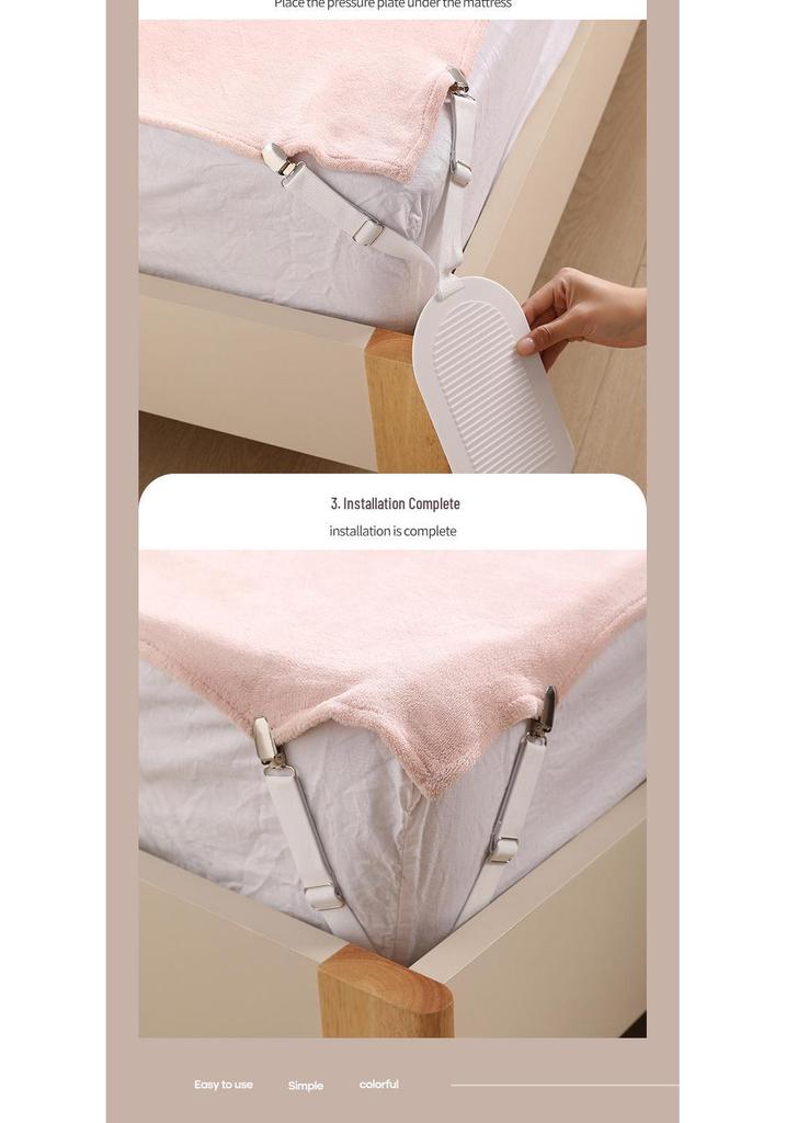 Non-Slip Hidden Sofa Cushion Buckle for Mattress and Quilt Stability