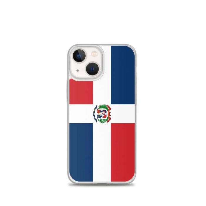 Coque Télephone Drapeau République dominicaine - iPhone 13 mini