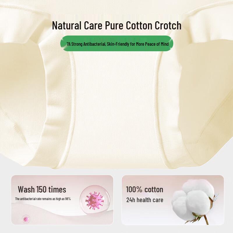 Urban Beauty Women's Anti-bacterial Cotton Boyshorts 3-Pack