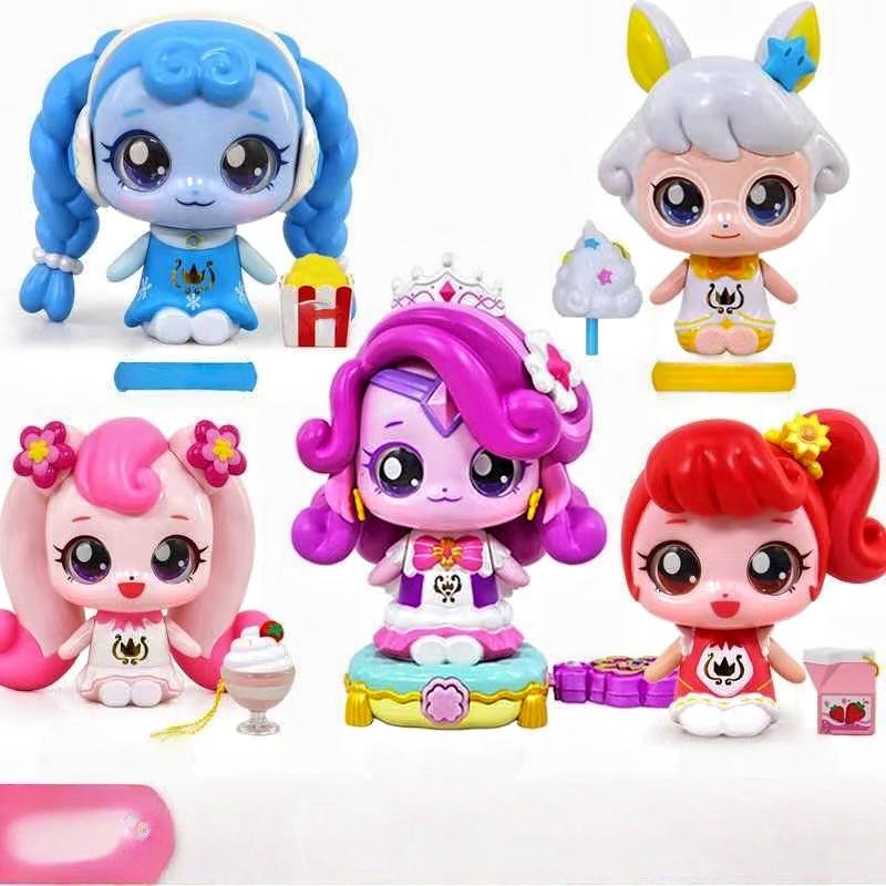 Anime Teenieping Kawaii Figure - Luxury Magic Key Treasure Box Cartoon Toy Ideal Gift for Children's Day Or Girl's Birthday