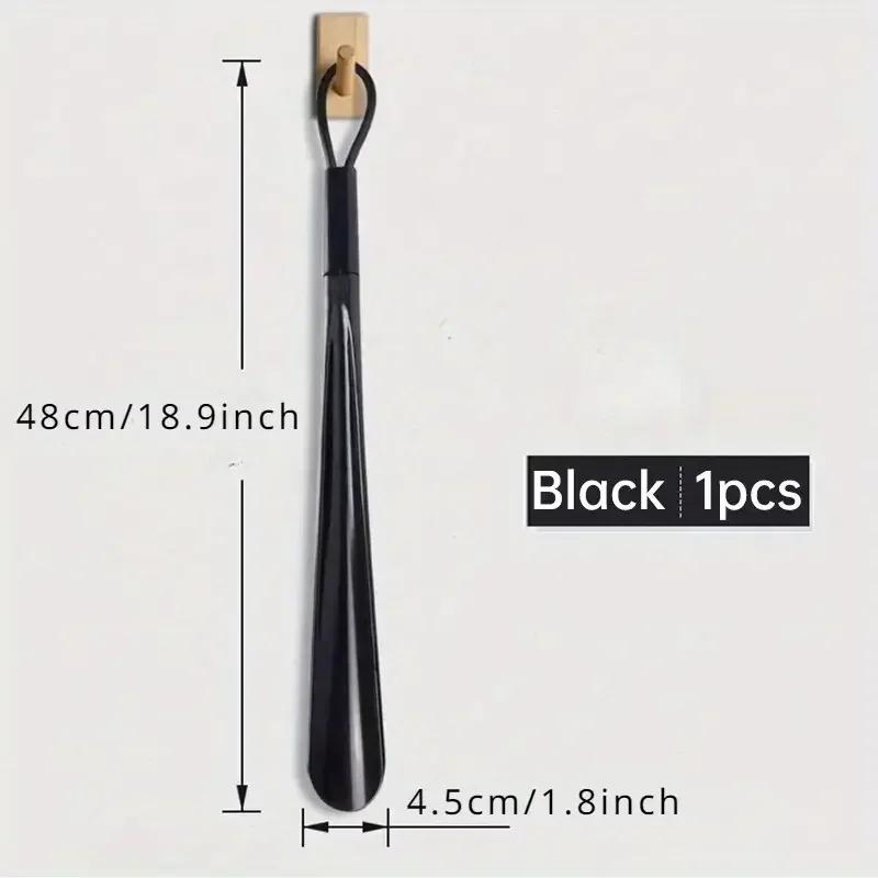 1PC Extra Long Flexible Plastic Shoe Horns Durable Shoe Spoons No Bending Required Assistive Device for Pregnant Women
