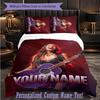 Personalized 3Pcs Bedding SetOlivia Rodrigo Custom Text Duvet Cover Pillowcase Set Bedroom Gift