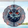 10 Inch Hanging Wind Spinner with 360 Degree Hook for Balcony Garden Decor Spring Summer Outdoor Decoration