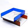 Color Desk Letter Tray A4/A5 Size Clear Acrylic Stackable Document Organizer Office Desktop File Paper Holder Book Storage Rack