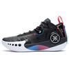 New LINING Shadow 3 Basketball Shoes Men Mid Top Black ABPT065-2