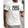 European sizes Men's Short Sleeve T-shirts, Comfy Casual Breathable Tops For Men's Fitness Training, Jogging, Men's Clothing