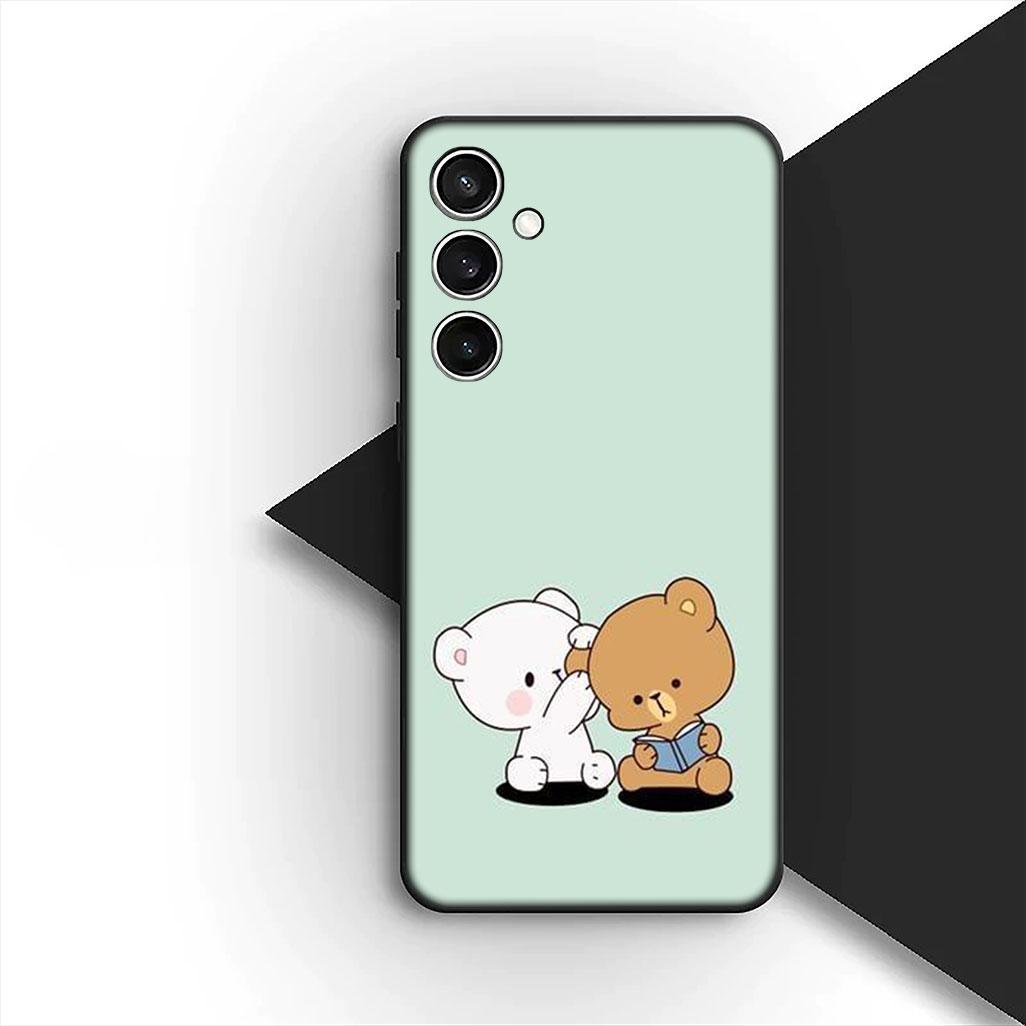 

for Motorola Moto G86 G57 E14 E15 G14 G34 G67 G84 G24 A54 G15 Power E22 Phone Cover Soft Case Bubus Panda Cartoon Bear Dudus Motorola Moto E14