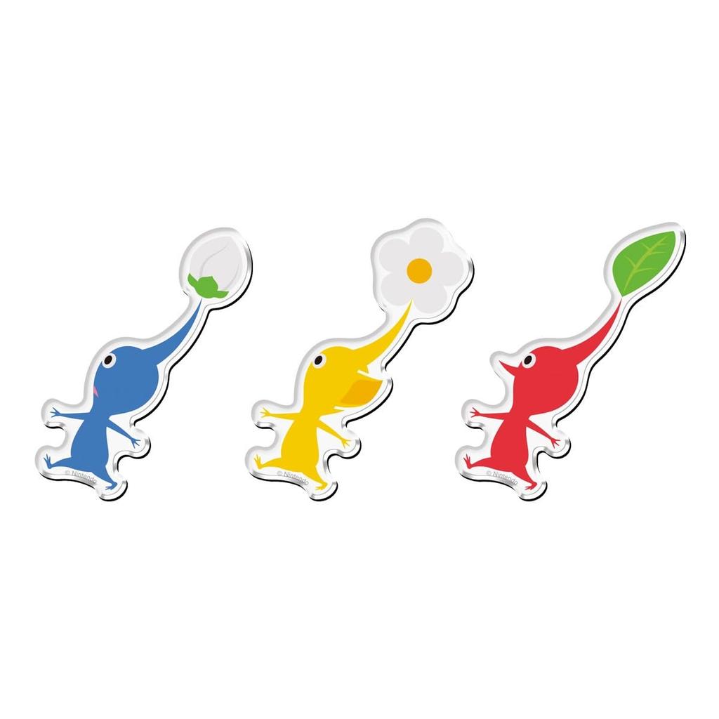 BANDAI [Resale] Pikmin Character Magnets (14 pieces) Candy Toys/Chewing Gum (Pikmin)