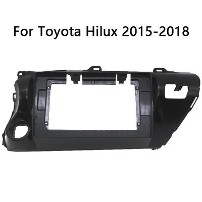 10 Inch 2Din Android Head Unit Car Radio Frame Kit For TOYOTA Hilux 2015-2018 Auto Stereo Install Dash Panel Fascia Trim Bezel