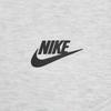Nike Women's Tech Fleece Cropped Half-Zip Top Heather Grey HJ1032-013