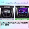 Android Car-Play Car Radio For Nissan NAVARA NP300 2016-2018 Multimedia Player Head Unit Stereo GPS Navigation BT WIFI,8 CORE ,2+32GB